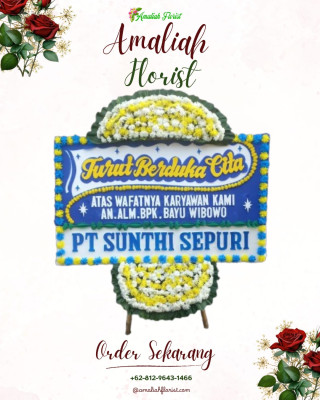 Papan Bunga Duka di Klebet