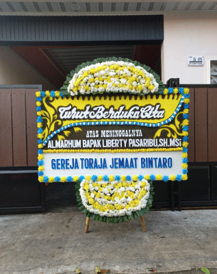 Papan Bunga Duka di Klebet