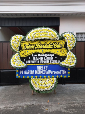Papan Bunga Duka di Klebet